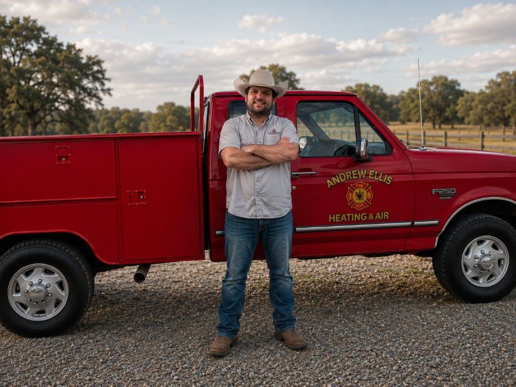 Andrew Ellis, owner and founder of Andrew Ellis Heating & Air